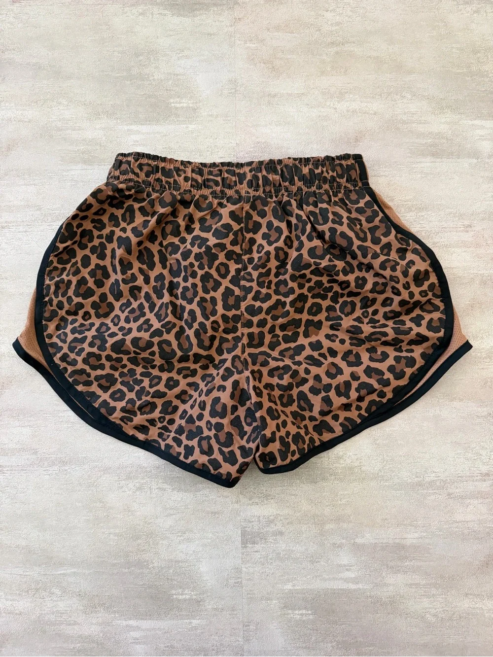 Nike | Women’s Dri-FIT Leopard Print Running Workout Shorts - Size XS